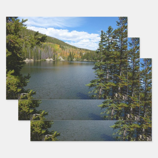 Feuille De Papier Cadeau Bear Lake au parc national Rocky Mountain (Lot)