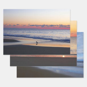 Feuille De Papier Cadeau Bethany Beach Sunrise I