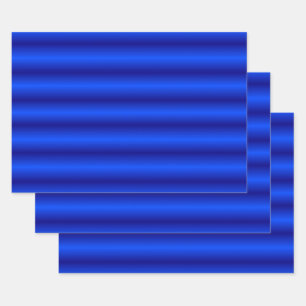 Feuille De Papier Cadeau Bleu saphir