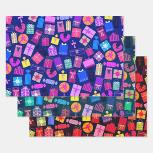 Feuille De Papier Cadeau Boîtes et sacs de fête