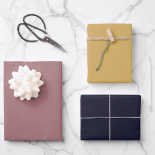 Feuille De Papier Cadeau Boîtier en or à crème solide