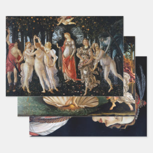 Feuille De Papier Cadeau Botticelli