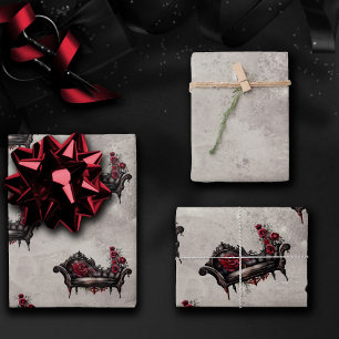 Feuille De Papier Cadeau Boudoir Chaise Canapé-lit victorien d'évanouisse