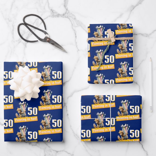 Feuille De Papier Cadeau Bougies d'anniversaire de Tamia (Recto)