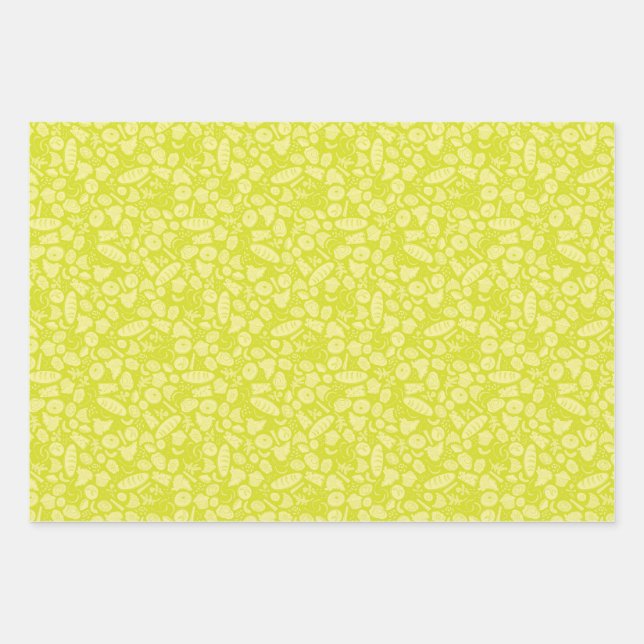 Feuille De Papier Cadeau Boulangerie (Devant)