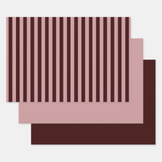 Feuille De Papier Cadeau Bourgogne et roux