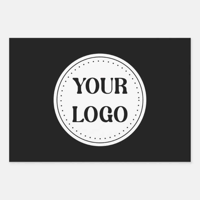 Feuille De Papier Cadeau Branché, élégant et élégant (Devant)