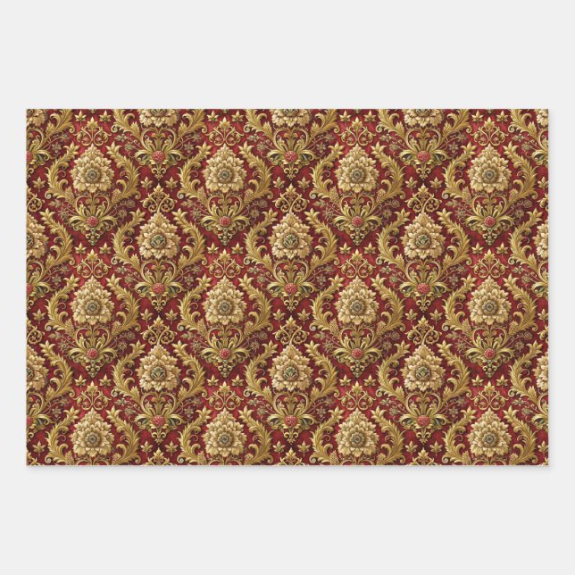 Feuille De Papier Cadeau Bright Diwali (Devant)