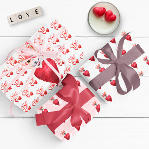 Feuille De Papier Cadeau Cadeau de la Saint-Valentin pour amateur de chien