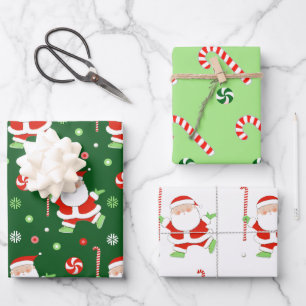 Feuille De Papier Cadeau Cadeau de vacances de hockey sur gazon