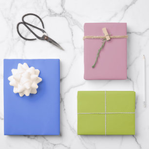 Feuille De Papier Cadeau Cadeau Rebelle Moderne Pervenche