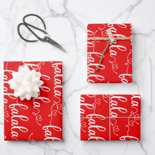 Feuille De Papier Cadeau Cadeaux de Noël