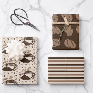 Feuille De Papier Cadeau Café Vibe Trio 3