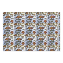 Carrelage floral antique