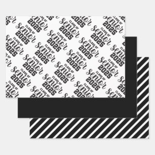 Feuille De Papier Cadeau Catégorie 2025 Senior