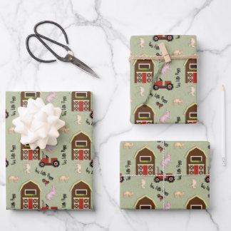 Feuille De Papier Cadeau Ce Petit Piggy