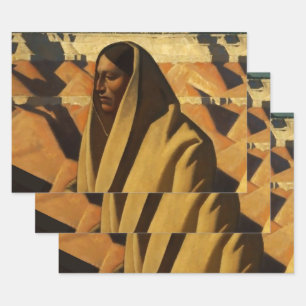 Feuille De Papier Cadeau “Celui qui connaît la Terre” Art occidental de May