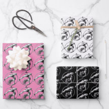 Cerceau aérien Lyre Rose Noir Gris