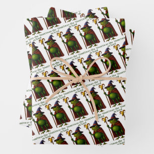 Feuille De Papier Cadeau C'était Le 'Tisme M'Lord Grenouille Mème Sensibili