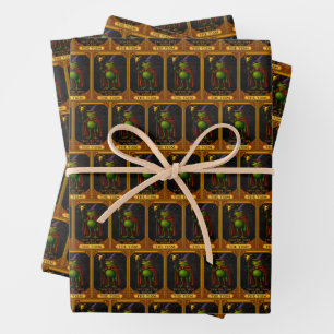Feuille De Papier Cadeau C'était Le 'Tisme M'Lord Grenouille Mème Sensibili