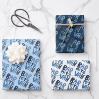 Charming Bar Mitzvah Handlett Jewish Blue Fun