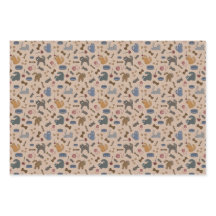 Chats joués avec soin sur Arrière - plan Brown