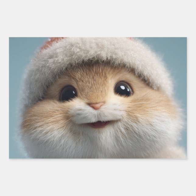 Feuille De Papier Cadeau Cheeky  (Devant 3)