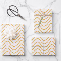Chevron Motif Jaune Et Crème Zigzag