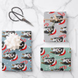 Feuille De Papier Cadeau Chien de montagne bernois de Noël<br><div class="desc">Noël Vacances Bernese Mountain Dog Papier à envelopper</div>
