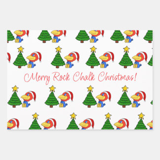 Feuille De Papier Cadeau Christmas Baby jay