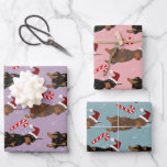 Feuille De Papier Cadeau Christmas Doberman Pinscher<br><div class="desc">Noël Vacances Doberman Pinscher</div>