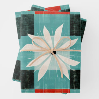 Feuille De Papier Cadeau Christmas Holidays