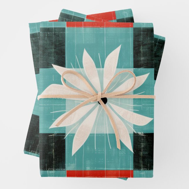 Feuille De Papier Cadeau Christmas Holidays (En situation)