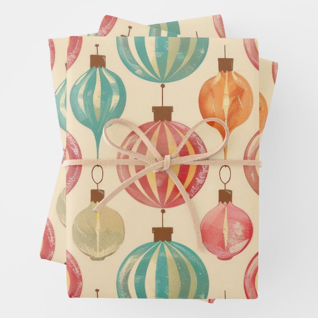 Feuille De Papier Cadeau Christmas Holidays (En situation)