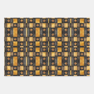 Feuille De Papier Cadeau Christmas Retro Vinage Style