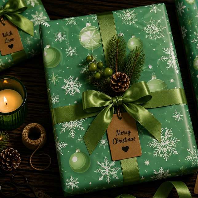 Feuille De Papier Cadeau Chuchotements dans les Pins (Créateur téléchargé)