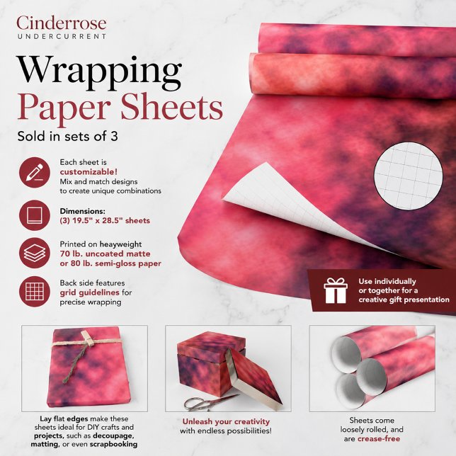 Feuille De Papier Cadeau Cinderrose Undercurrent (Créateur téléchargé)