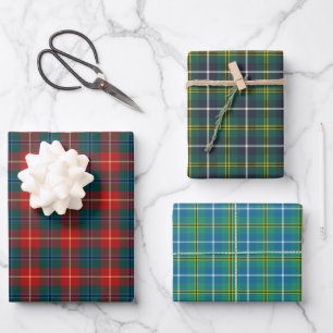 Feuille De Papier Cadeau Clan Turnbull Tartan Variations