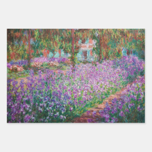 Feuille De Papier Cadeau Claude Monet - Le jardin de l'artiste à Giverny
