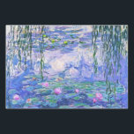 Feuille De Papier Cadeau Claude Monet Water Lilie L'Art Impressionniste Fra<br><div class="desc">Claude Monet Water Lilies Art French Impressionist Water Lilies (ou Nympheas) est une série d'environ 250 peintures à l'huile de l'impressionniste français Claude Monet. Les peintures représentent le jardin fleuri de Monet à Giverny.</div>