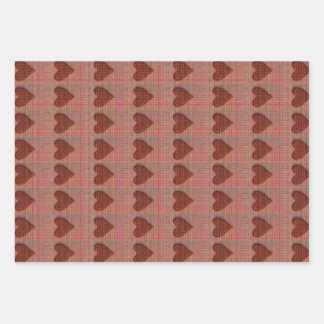 Feuille De Papier Cadeau Coeur d'amour Unicorn