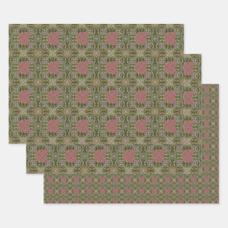 Feuille De Papier Cadeau Coeur de la forêt de Leoch