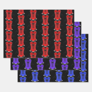 Feuille De Papier Cadeau Collection Flirty Corset