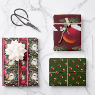 Feuille De Papier Cadeau Colombe bébé