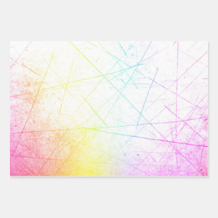 Feuille De Papier Cadeau Conception abstraite