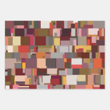 Conception de tissu géométrique moderne