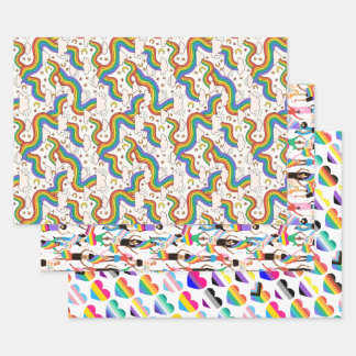 Feuille De Papier Cadeau Conception LGBTQ+ Arborescence