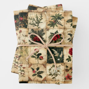 Feuille De Papier Cadeau Couette de Noël