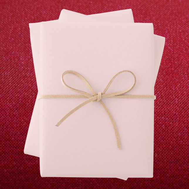 Feuille De Papier Cadeau Couleur solide Rose (Créateur téléchargé)