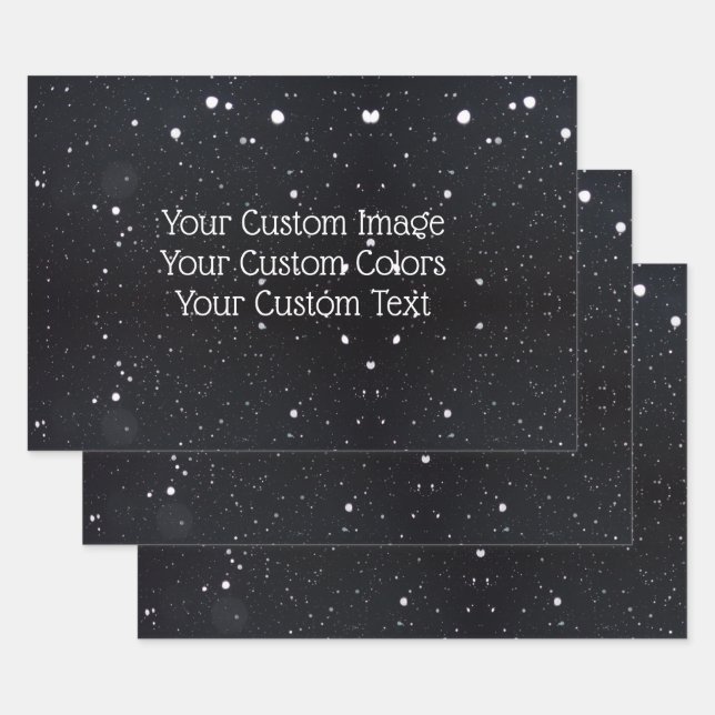 Feuille De Papier Cadeau Créer une personnalisation (Lot)